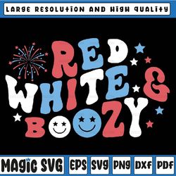 red white and boozy svg, retro fourth of july svg, 4th of july independence day png, independence day, digital download