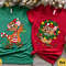 Retro Jaq and Gus Gus Christmas Light Shirt Disney Couple Matching T-shirt Cinderella Holiday Tee Disneyland Very Merry Xmas Party Gift - 1.jpg