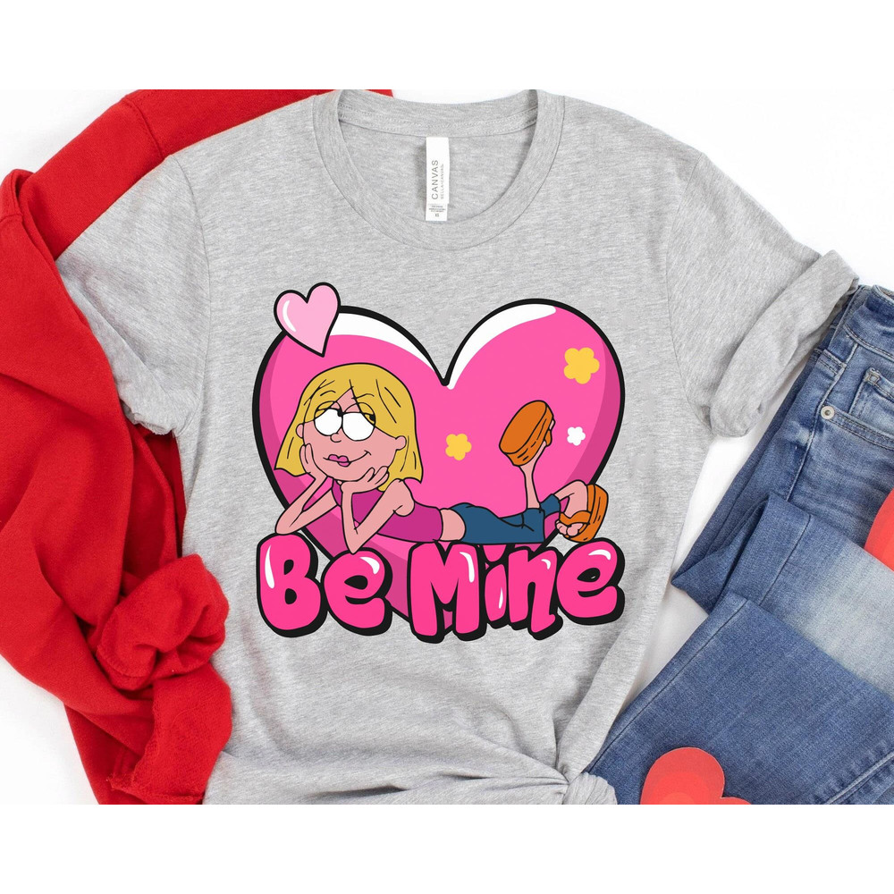 Retro Lizzie Mcguire Be Mine Shirt  Disney Valentine's Day Y2K Heart T-shirt  Disneyland Couple Matching Trip  Magic Kingdom Tee - 3.jpg