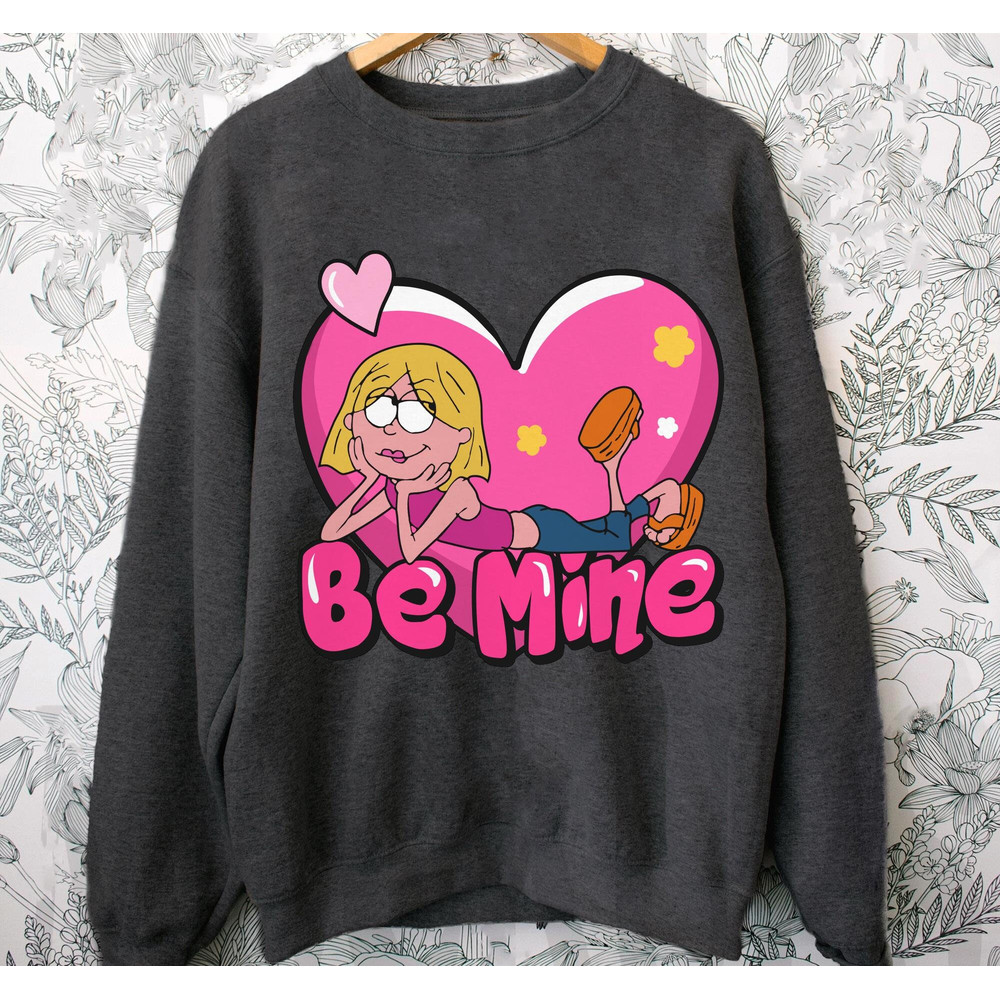 Retro Lizzie Mcguire Be Mine Shirt  Disney Valentine's Day Y2K Heart T-shirt  Disneyland Couple Matching Trip  Magic Kingdom Tee - 4.jpg