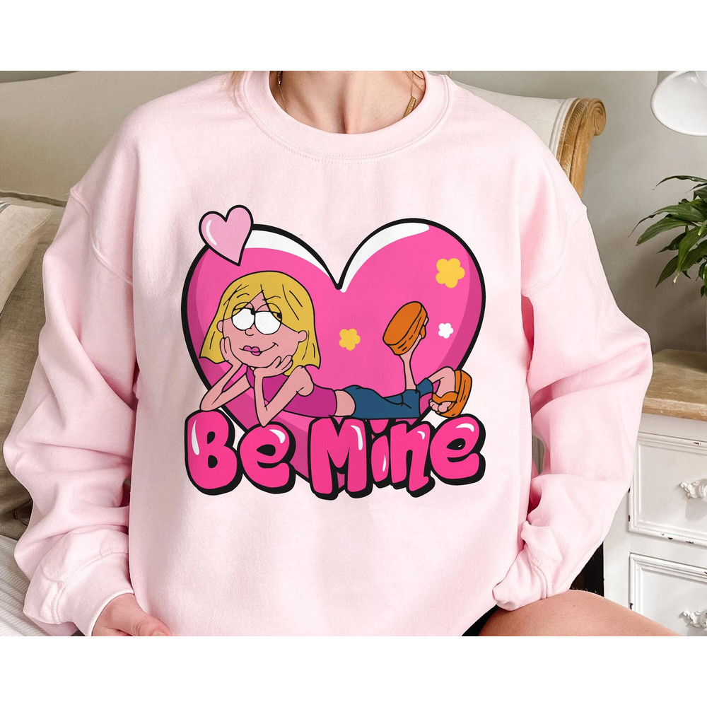 Retro Lizzie Mcguire Be Mine Shirt  Disney Valentine's Day Y2K Heart T-shirt  Disneyland Couple Matching Trip  Magic Kingdom Tee - 5.jpg