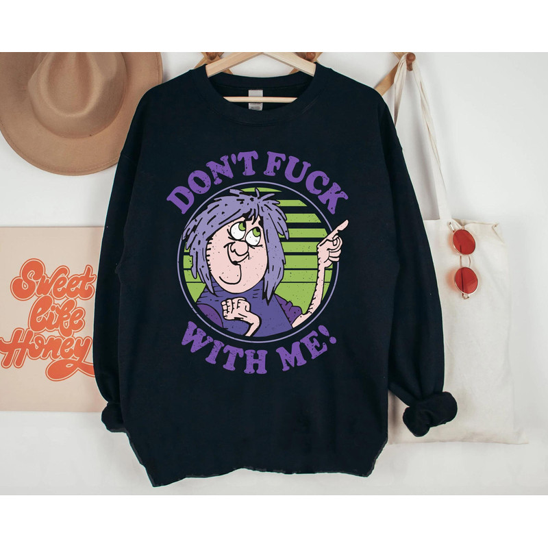 Retro Madam Mim Don't Fck With Me Shirt The Sword In The Stone Tee Walt Disney World T-shirt Disneyland Family Trip Disney Villains - 2.jpg