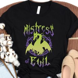 retro maleficent dragon mistress of evil shirt