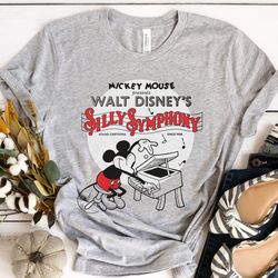 retro mickey mouse 1929 silly symphony shirt wa