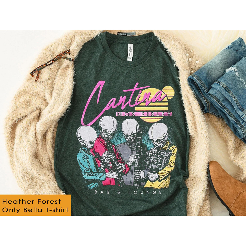 Retro Mos Eisley Cantina Star Wars Shirt Star Wars Day 2023 T-shirt May the Fourth Galaxy's Edge Walt Disney World Trip Outfits - 3.jpg