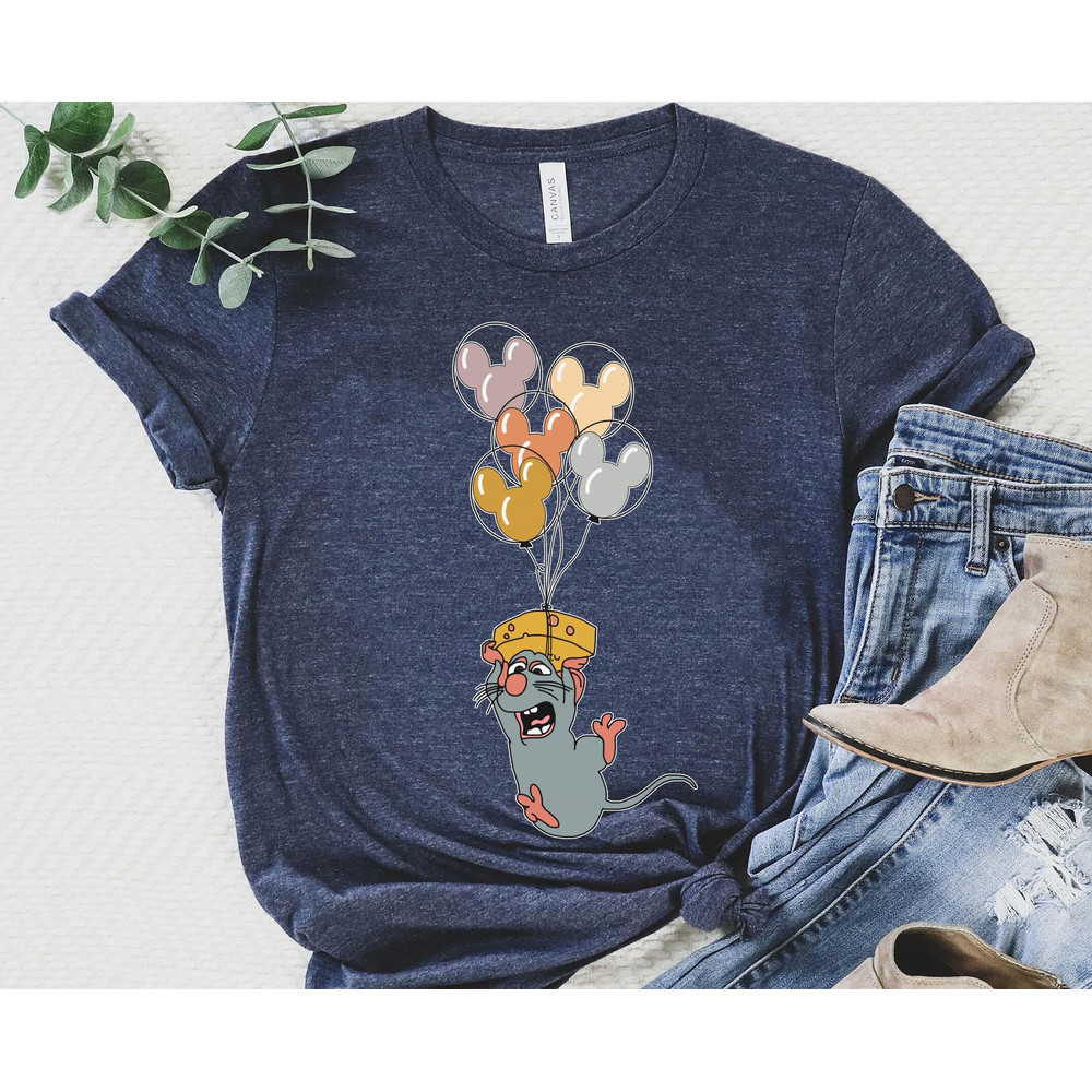 Retro Remy Mouse Chef Mickey Balloon Shirt  Disney Ratatouille T-shirt  Walt Disney World  Disney Birthday  Disneyland Trip Outfits - 2.jpg