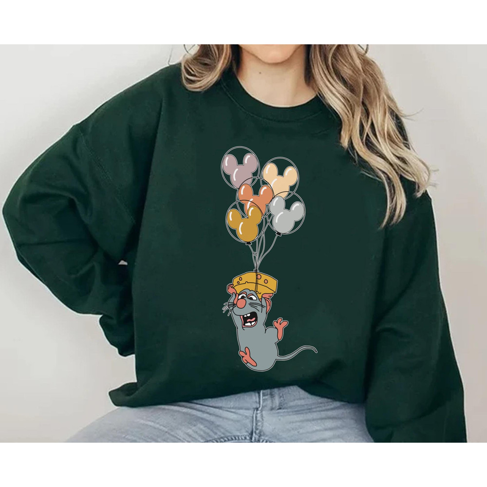 Retro Remy Mouse Chef Mickey Balloon Shirt  Disney Ratatouille T-shirt  Walt Disney World  Disney Birthday  Disneyland Trip Outfits - 3.jpg