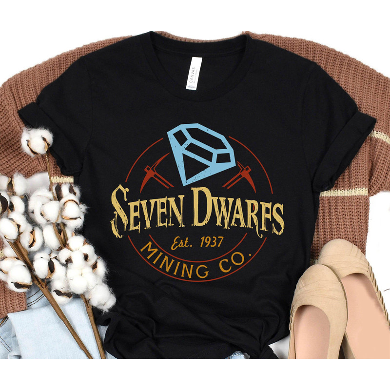 Retro Seven Dwarfs Mining Co Est 1937 Shirt  Snow White And Seven Dwarfs Disney T-shirt  Walt Disney World  Disneyland Trip Outfits - 4.jpg