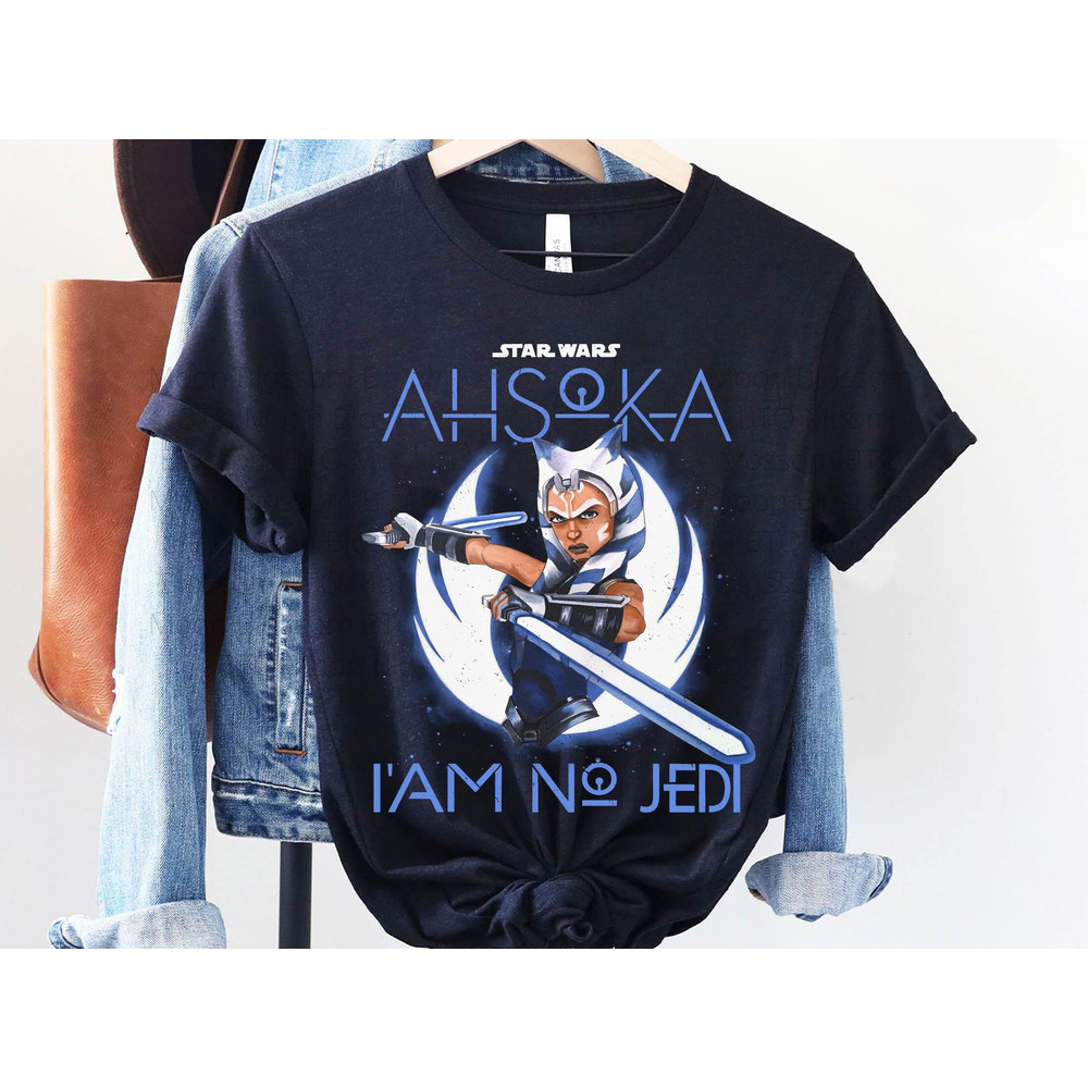 Retro Star Wars Ahsoka Tano I'm No Jedi Shirt Star Wars Celebration May The 4th Be With You Galaxy's Edge Walt Disney World Trip - 5.jpg