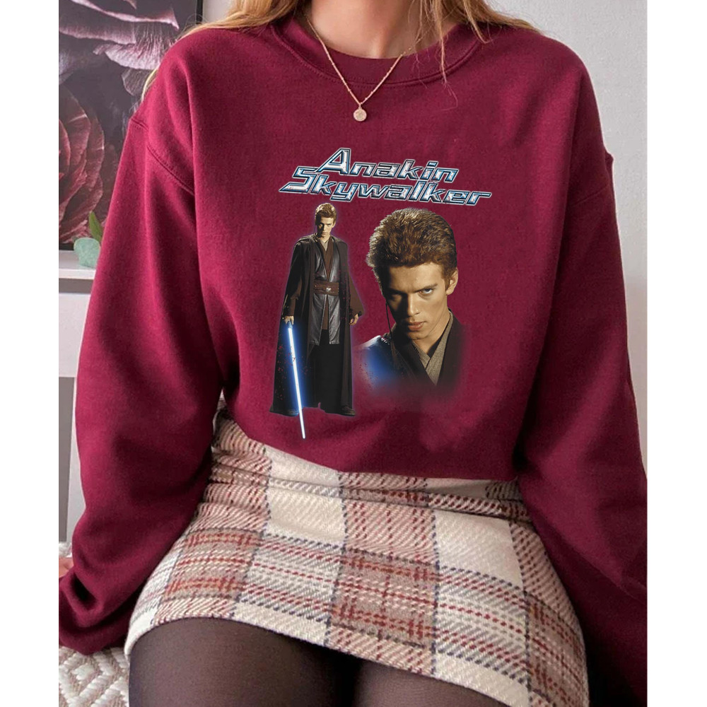 Retro Star Wars Anakin Skywalker Lightsaber Shirt Star Wars Day 2023 May The 4th Galaxy's Edge Walt Disney World Disneyland Trip - 2.jpg