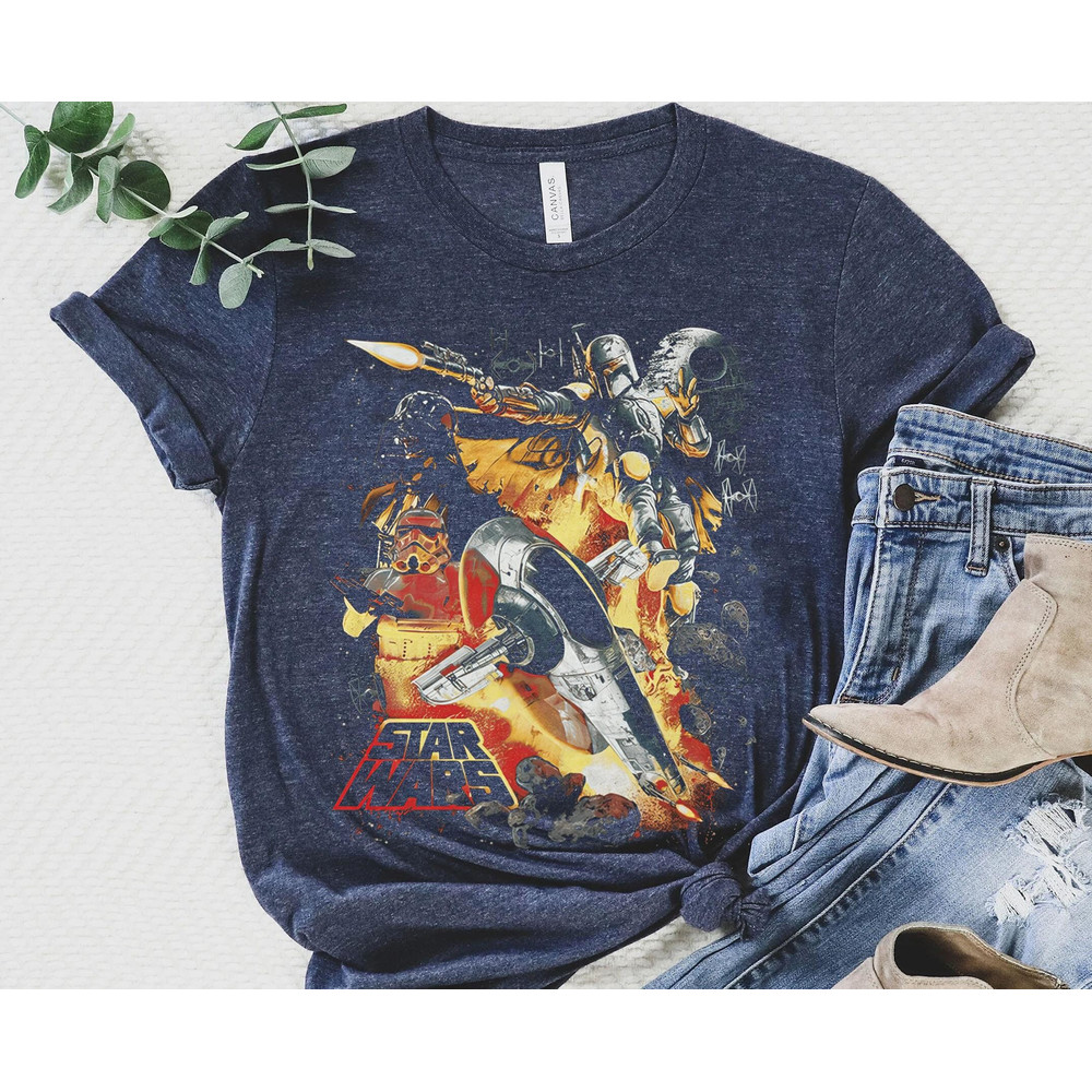 Retro Star Wars Empire Space Montage Shirt  Star Wars Day  May The 4th  Galaxy's Edge  Walt Disney World   Disneyland Trip Outfits - 2.jpg