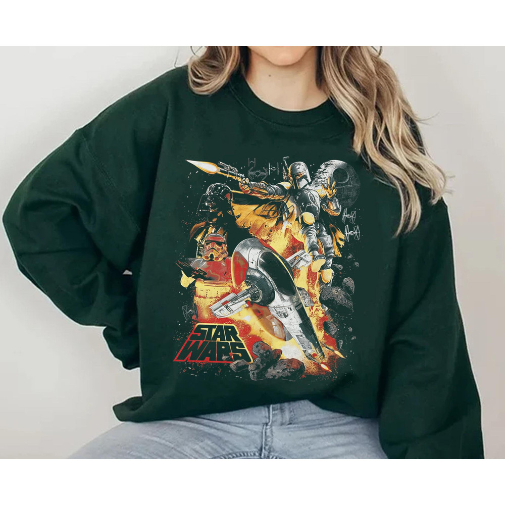 Retro Star Wars Empire Space Montage Shirt  Star Wars Day  May The 4th  Galaxy's Edge  Walt Disney World   Disneyland Trip Outfits - 4.jpg
