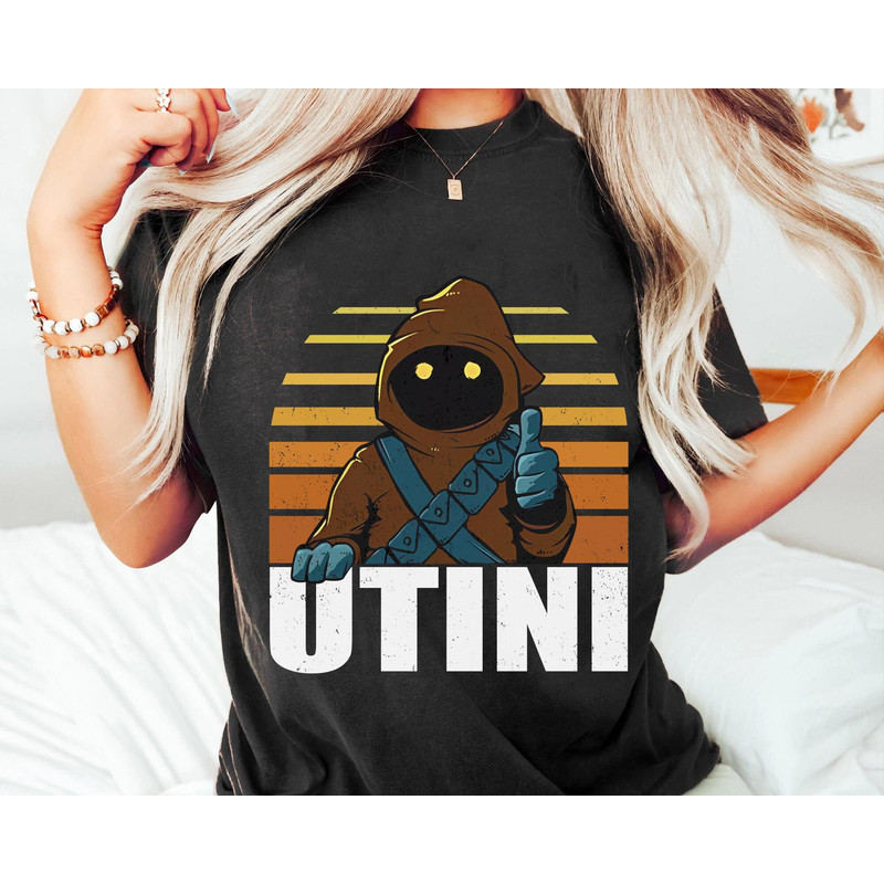 Retro Star Wars Jawa Utini Shirt  Star Wars Celebration  May The 4th Be With You  Galaxy's Edge Tee  Walt Disney World Trip Outfits - 1.jpg