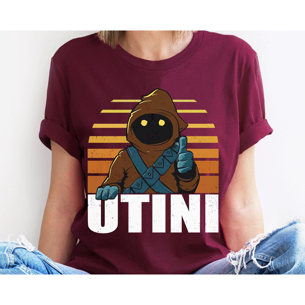 Retro Star Wars Jawa Utini Shirt  Star Wars Celebration  May The 4th Be With You  Galaxy's Edge Tee  Walt Disney World Trip Outfits - 4.jpg