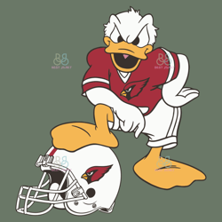 Donald Duck Arizona Cardinals Svg, Sport Svg, Arizona Cardinals Football Team Sv