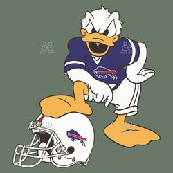 Donald Duck Buffalo Bills Svg, Sport Svg, Buffalo Bills Football Team Svg, Buffa