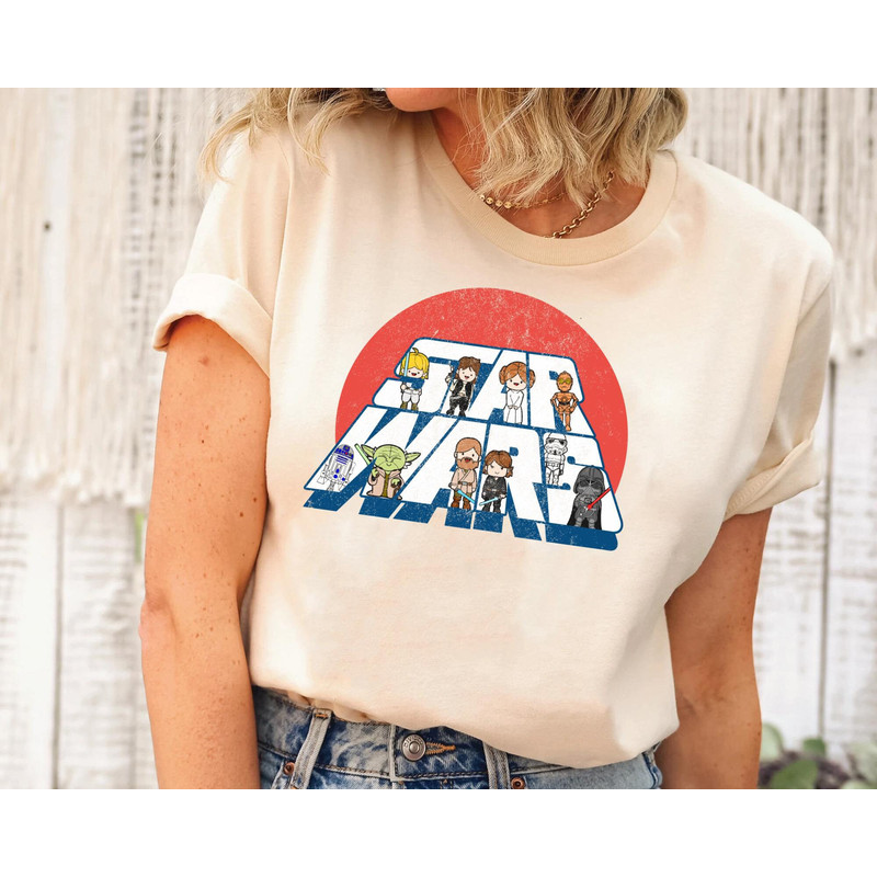 Retro Star Wars Red Sun Millennium Falcon Shirt Star Wars Day 2023  May the 4th  Galaxy's Edge  Walt Disney World Trip  Movie Shirt - 4.jpg