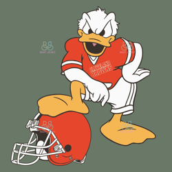 Donald Duck Cleveland Browns Svg, Sport Svg, Cleveland Browns Football Team Svg,