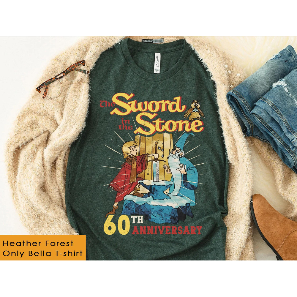 Retro Sword In The Stone 60Th Anniversary 60 Years 1963 2023 Shirt  Walt Disney World T-shirt  Disneyland Family Trip  Magic Kingdom - 5.jpg