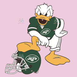 Donald Duck New York Jets Svg, Sport Svg, New York Jets Football Team Svg, New Y