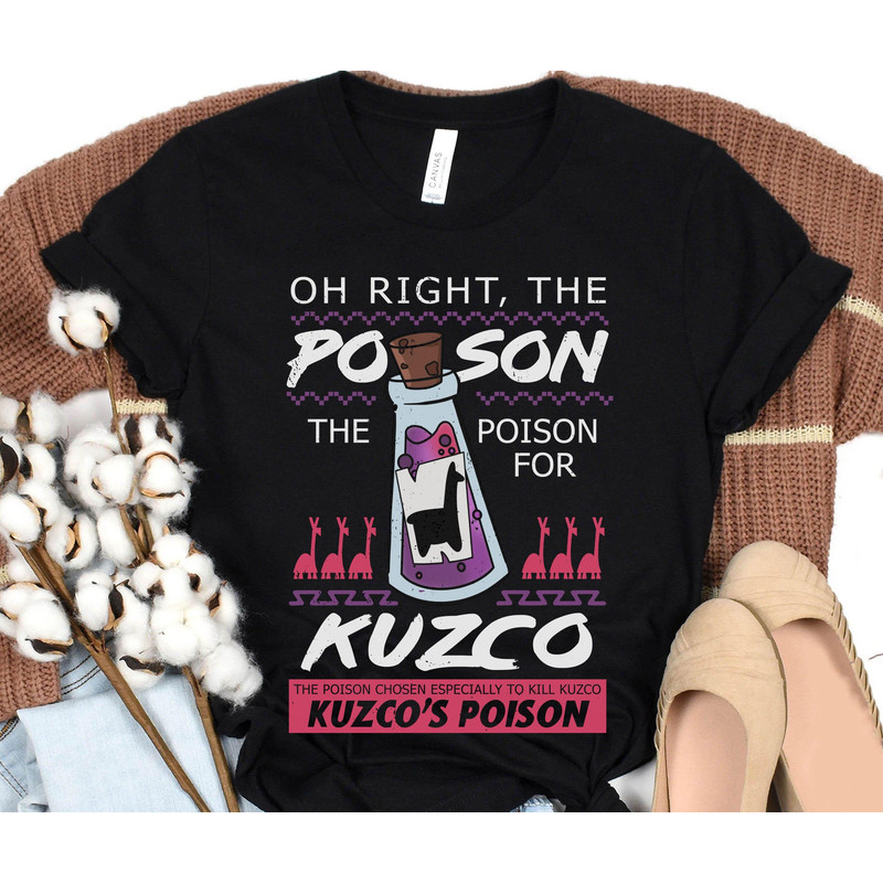 Retro The Poison For Kuzco Shirt The Emperor's New Groove Disney T-shirt Magic Kingdom Walt Disney World Disneyland Trip Outfits - 1.jpg