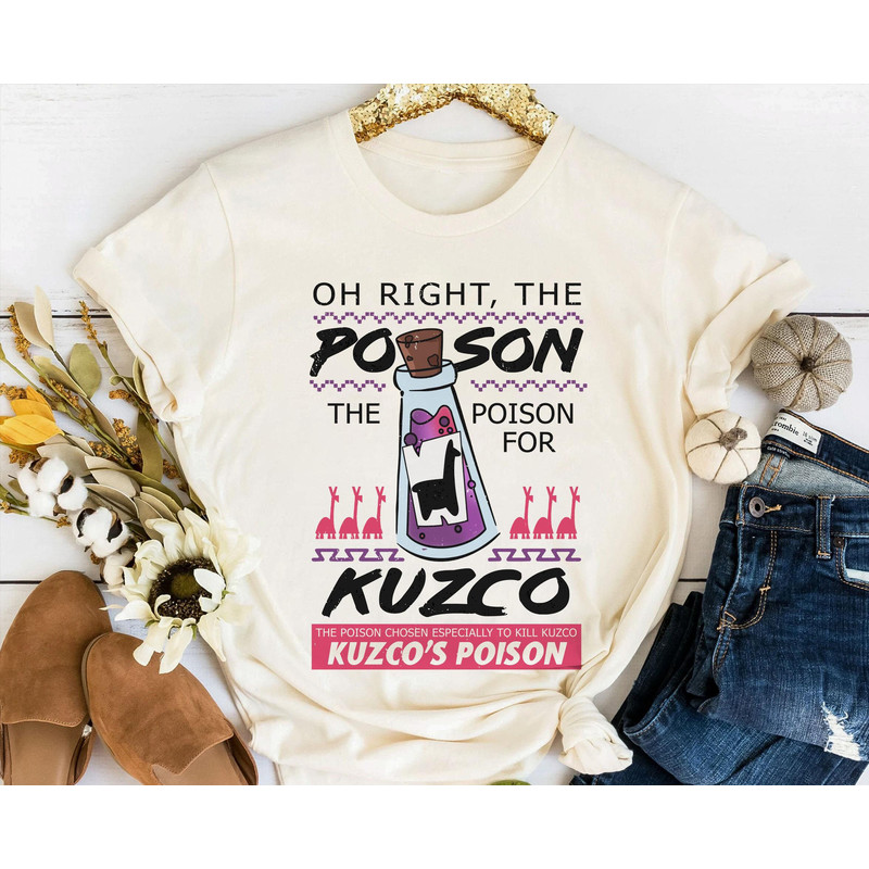 Retro The Poison For Kuzco Shirt The Emperor's New Groove Disney T-shirt Magic Kingdom Walt Disney World Disneyland Trip Outfits - 4.jpg