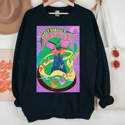 retro walt disneys fantasia sweatshirt / sorcer