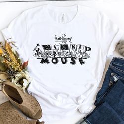 retro walt disneys mickey mouse shirt /  disney