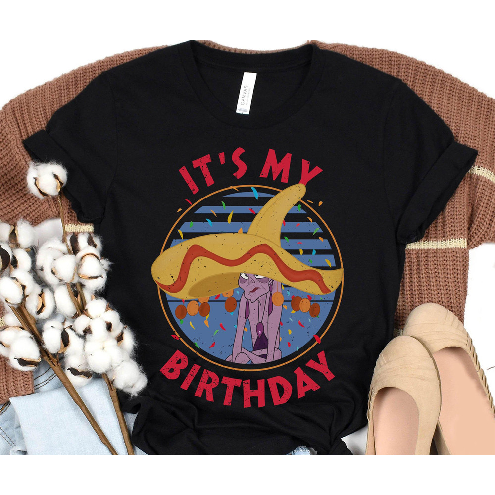 Retro Yzma It's My Birthday Shirt The Emperor's New Groove T-shirt Disney Villains Tee Disneyland Birthday Shirt Disney 2023 Trip - 1.jpg