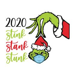 2020 stink stank stunk svg, grinch face mask svg, grinch quarantine svg, vector, vinyl, eps, png, silhouette svg fies