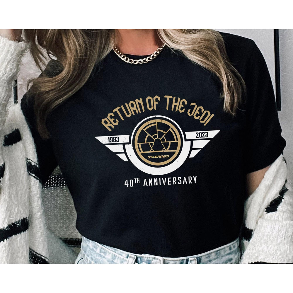 Return Of The Jedi 40Th Anniversary Star Wars Shirt Star Wars Celebration May The 4th Be With You Galaxy's Edge Walt Disney World - 1.jpg