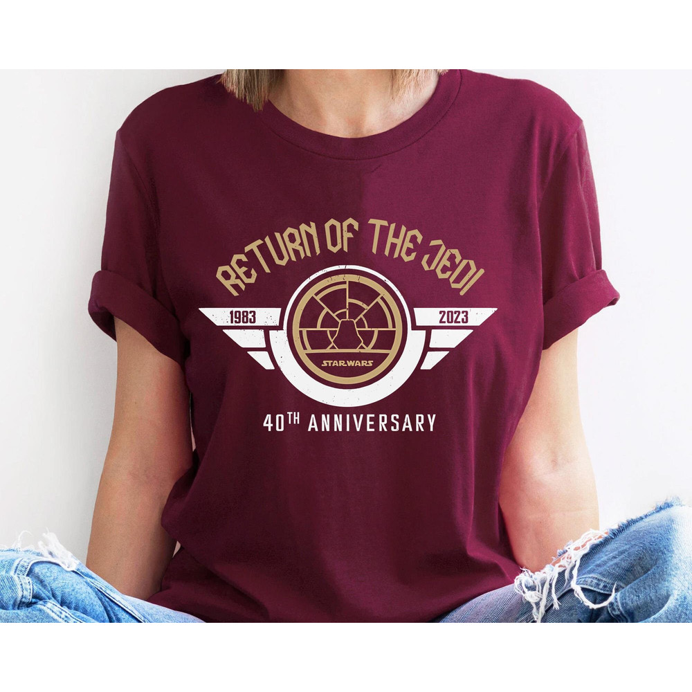 Return Of The Jedi 40Th Anniversary Star Wars Shirt Star Wars Celebration May The 4th Be With You Galaxy's Edge Walt Disney World - 4.jpg