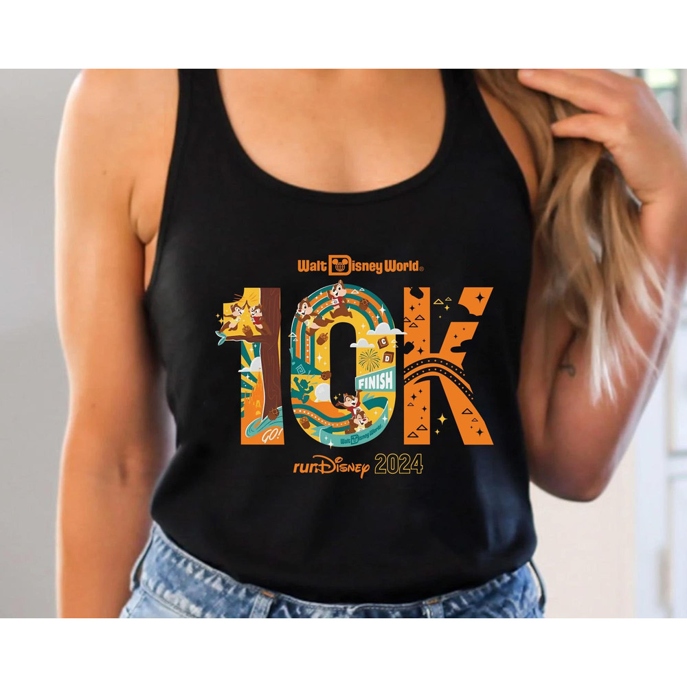 runDisney Chipmunks Chip And Dale 10K Running Shirt Disney Marathon Weekend 2024 Walt Disney World Runner Tee Disney Running Shirt - 3.jpg