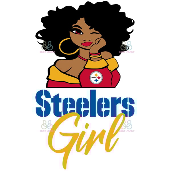 Steelers Girl Svg, Steelers Logo Svg, NFL Girls Svg, Footbal | Inspire ...