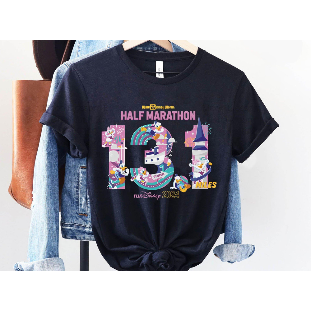 runDisney Donald And Daisy Duck Half Marathon 131 Miles Shirt  Disney Running T-shirt  Marathon Weekend 2024  Walt Disney World Runner - 1.jpg