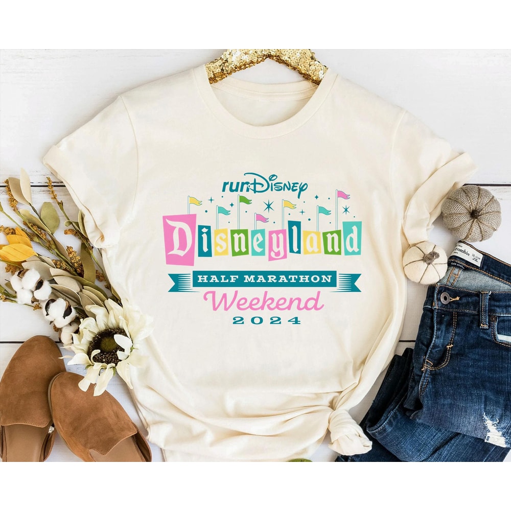runDisney Disneyland Half Marathon Weekend 2024 Shirt Disney Running T-shirt Disneyland Marathon 131 Miles Disney Runner Shirt - 2.jpg