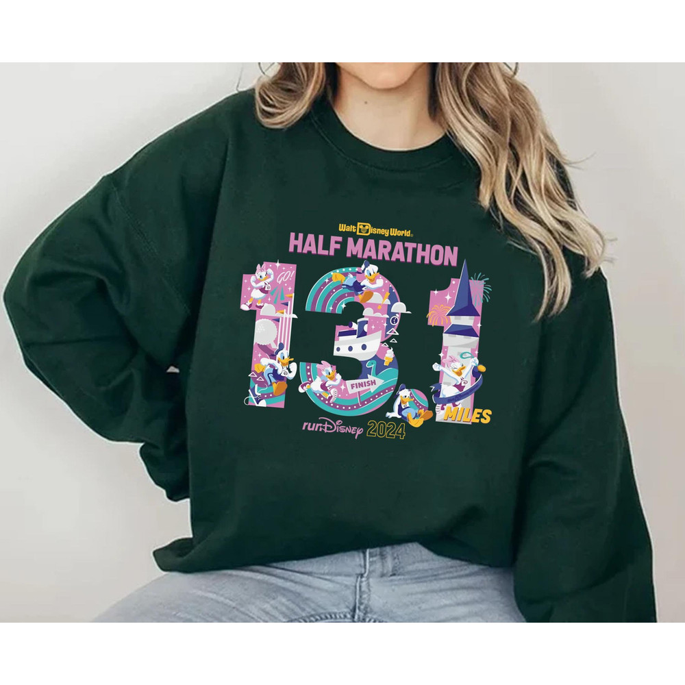 runDisney Donald And Daisy Duck Half Marathon 131 Miles Shirt  Disney Running T-shirt  Marathon Weekend 2024  Walt Disney World Runner - 5.jpg