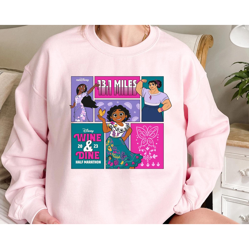 runDisney Madrigal Family Encanto Wine & Dine Half Marathon 131 Miles Shirt Disney Marathon Weekend 2023 T-shirt Disney Running Shirt - 5.jpg
