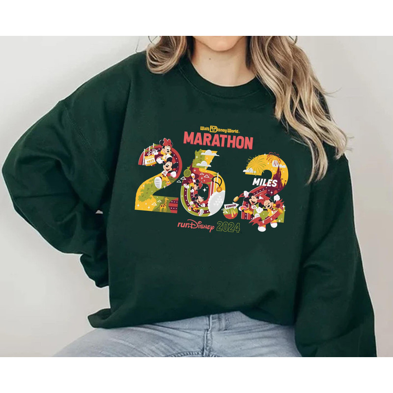 runDisney Mickey And Minnie Mouse Marathon 262 Miles Shirt  Disney Running T-shirt  Marathon Weekend 2024  Walt Disney World Runner - 4.jpg