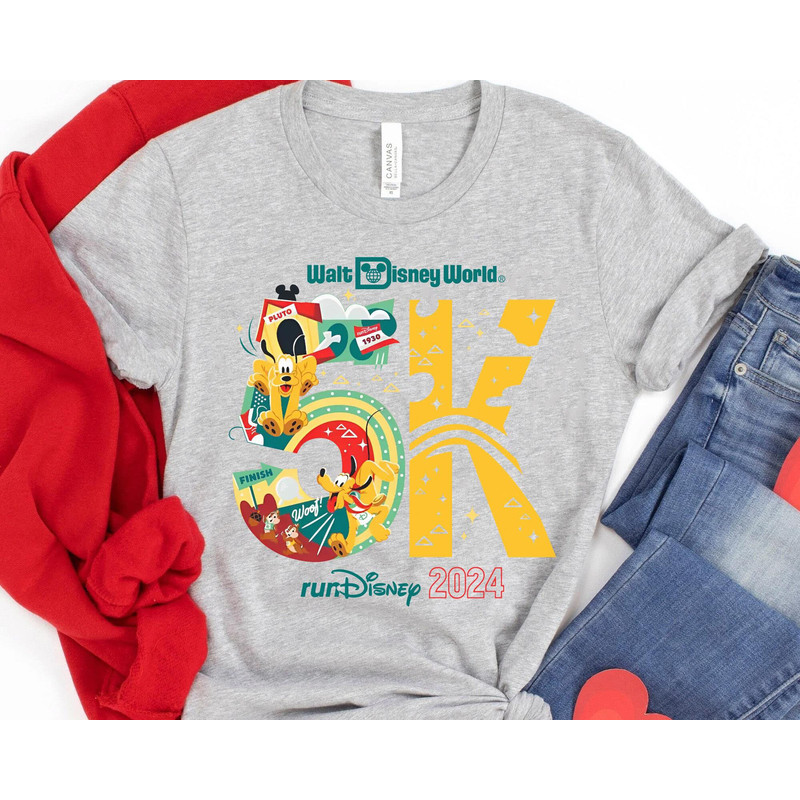 runDisney Pluto 5K Running Tank Top  Disney Marathon Weekend 2024 Shirt  Walt Disney World Runner Tee  Disney Running Shirt - 3.jpg