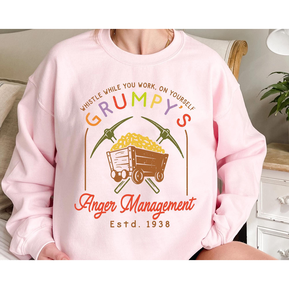 Snow White And Seven Dwarfs Grumpy's Anger Management Shirt Retro Disney T-shirt Walt Disney World Shirt Disneyland Trip Outfits - 4.jpg