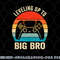 Leveling up to Big Brother 2023 funny gamer boys kids men png, digital download copy.jpg
