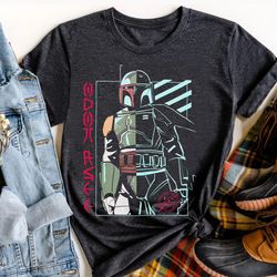 Star Wars Bounty Hunter Boba Fett Shirt / Retro