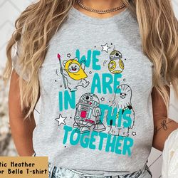 star wars chibi bb8 r2-d2 chewbacca ewok in thi