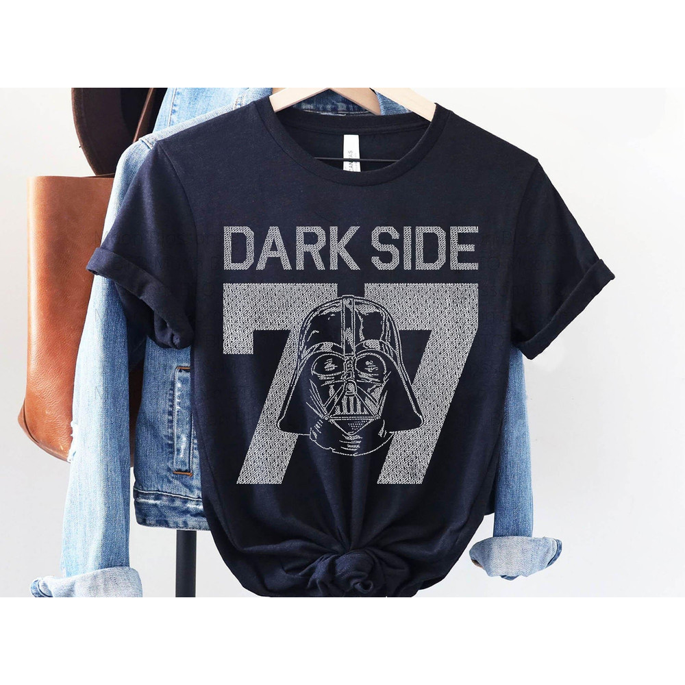 Star Wars Darth Vader Dark Side Empire 77 Shirt Star Wars Day May The Fourth Galaxy's Edge Star Wars Fan Gift Walt Disney World - 2.jpg