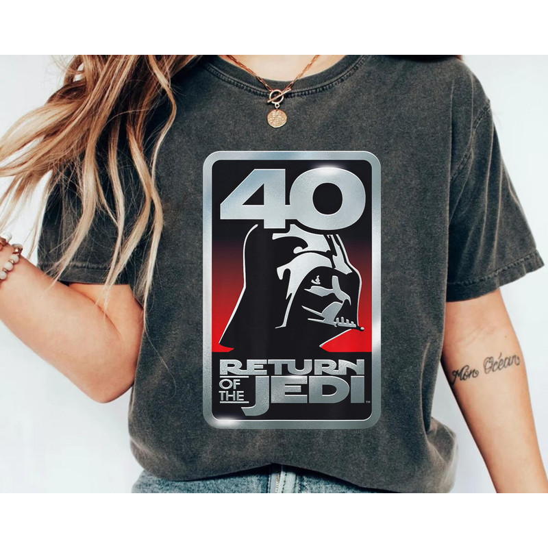 Star Wars Darth Vader Return Of The Jedi 40Th Anniversary Shirt Star Wars Celebration May The 4th Be With You Galaxy's Edge Trip - 5.jpg