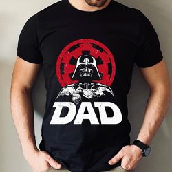 star wars empire darth vader dad shirt / retro