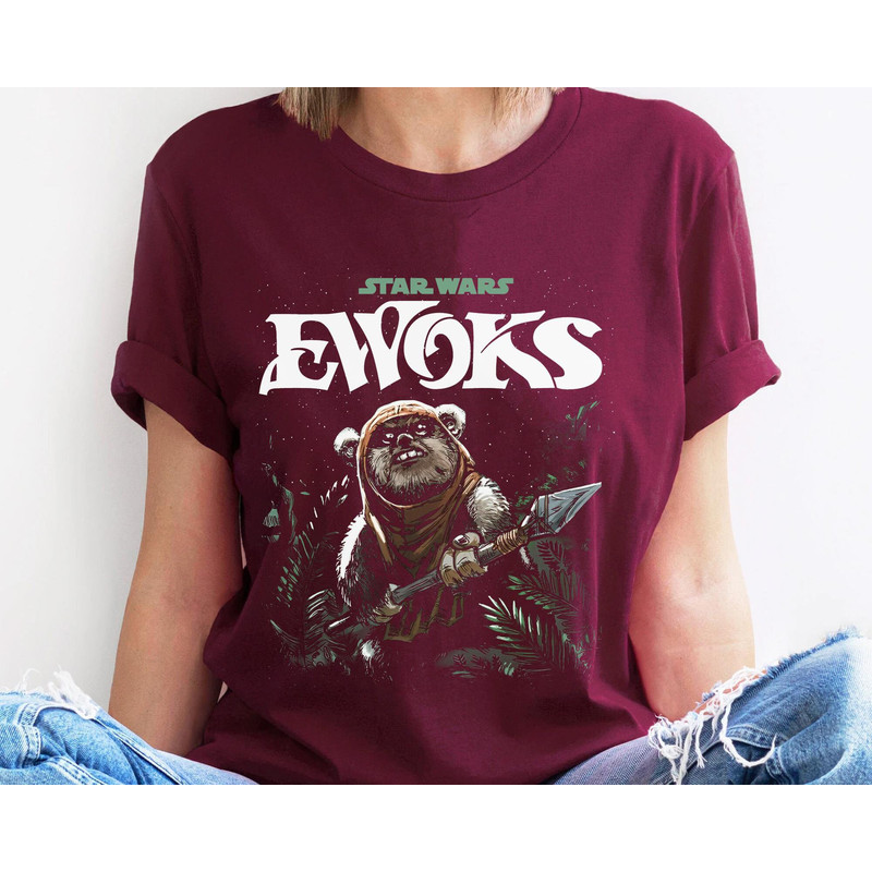 Star Wars Ewoks Return Of The Jedi 40Th Anniversary Shirt Star Wars Celebration May The 4th Galaxy's Edge Walt Disney World Trip - 5.jpg