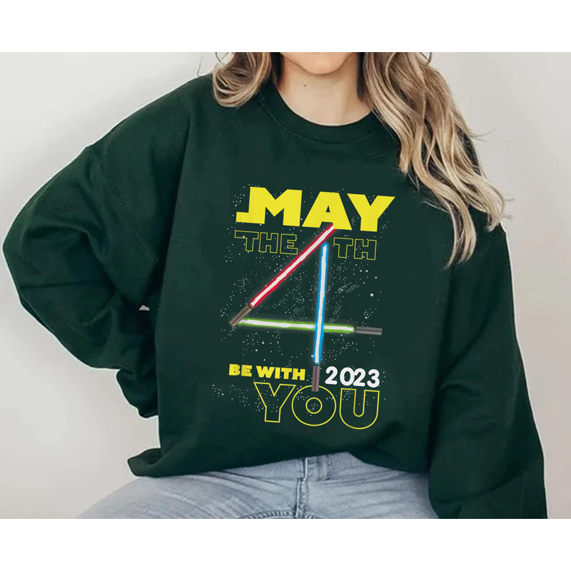 Star Wars May The 4Th Be With You Lightsabers Shirt May The Fourth Star Wars Day 2023 Galaxy's Edge Star Wars Fan Walt Disney World - 4.jpg
