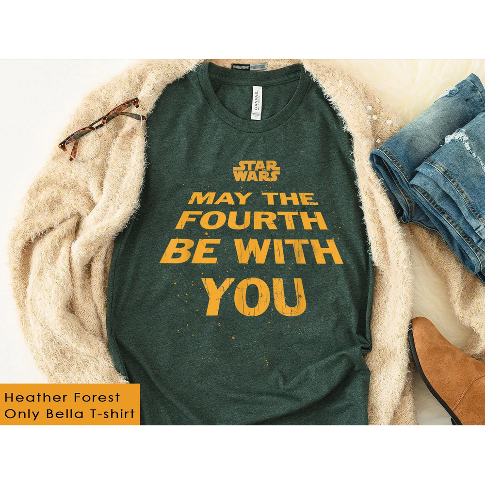 Star Wars May The Fourth Be With You Shirt  May The Fourth  Star Wars Day  Retro Star Wars T-shirt  Galaxy's Edge  Walt Disney World - 4.jpg